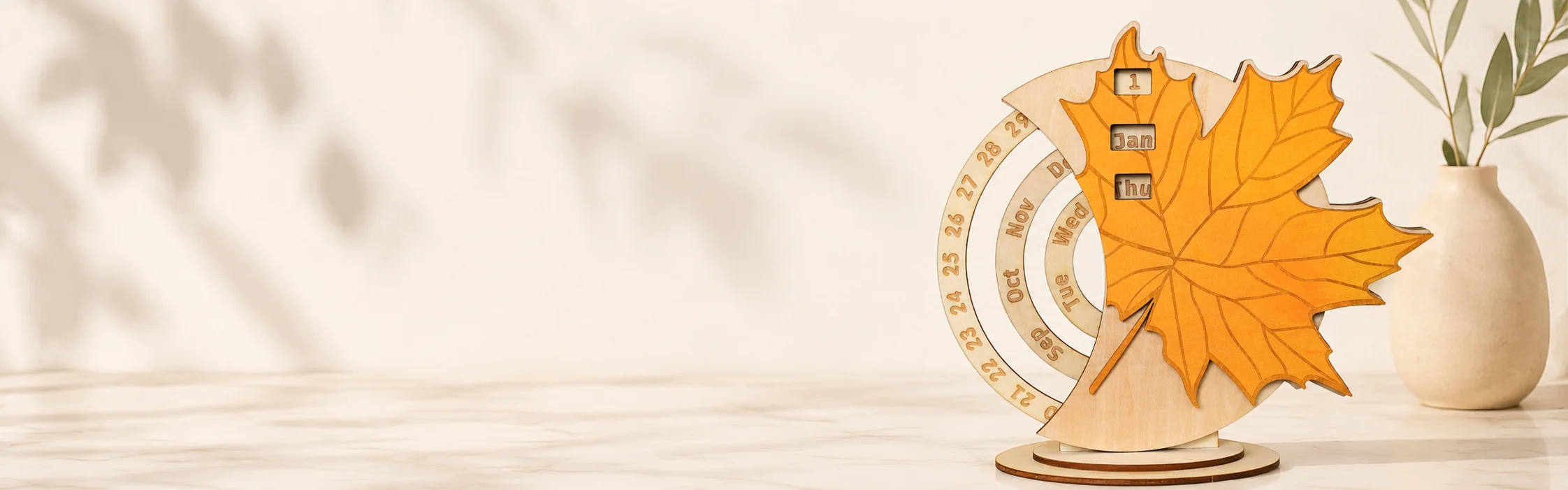 Golden Maple Calendar