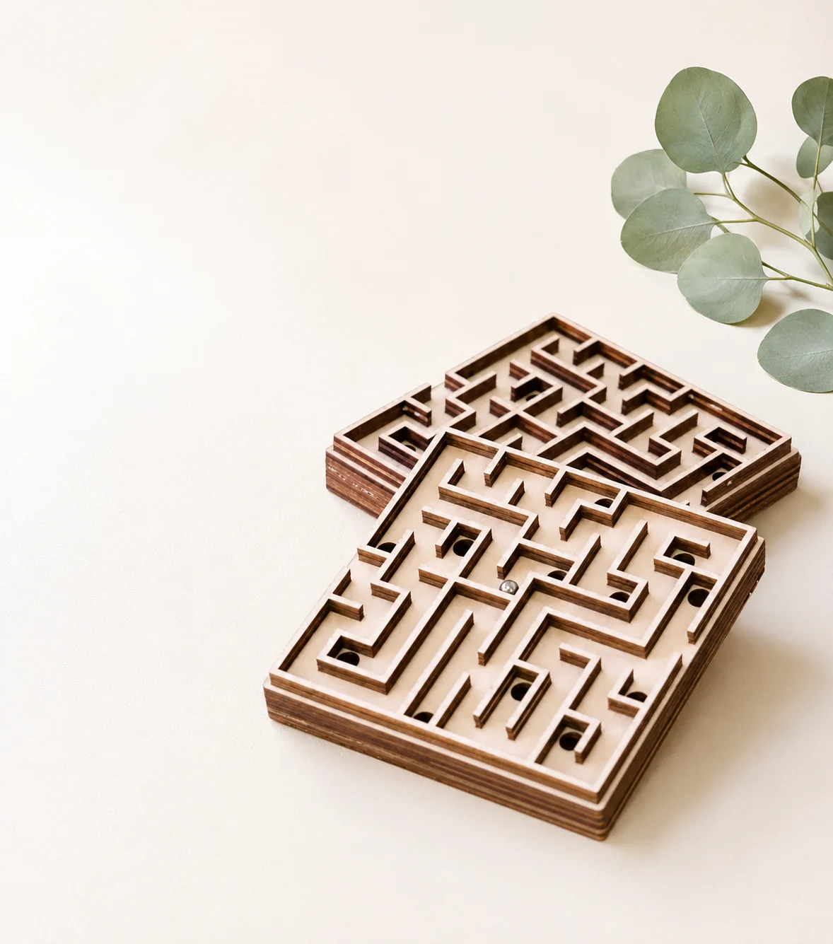 Ball-in Maze Toy