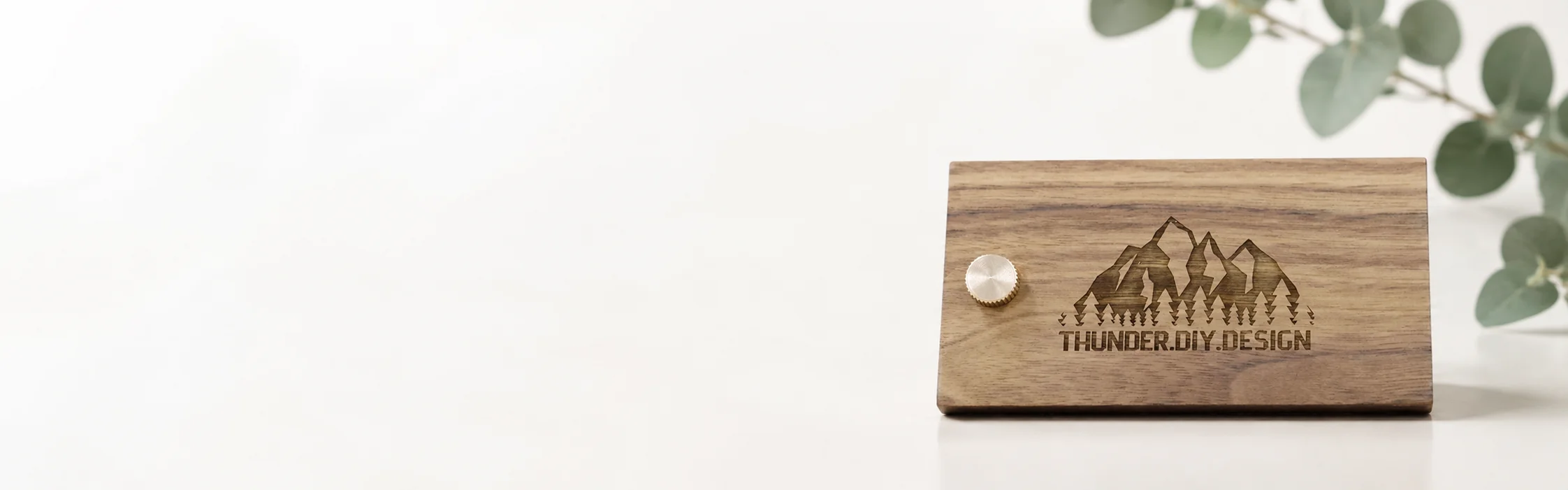 Wooden Card Holder