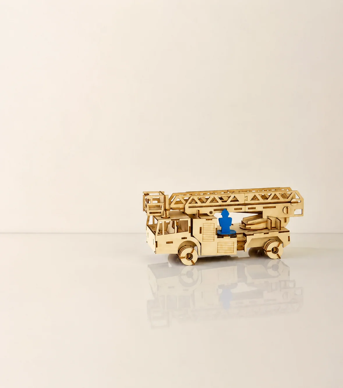 Wooden Fire Truck