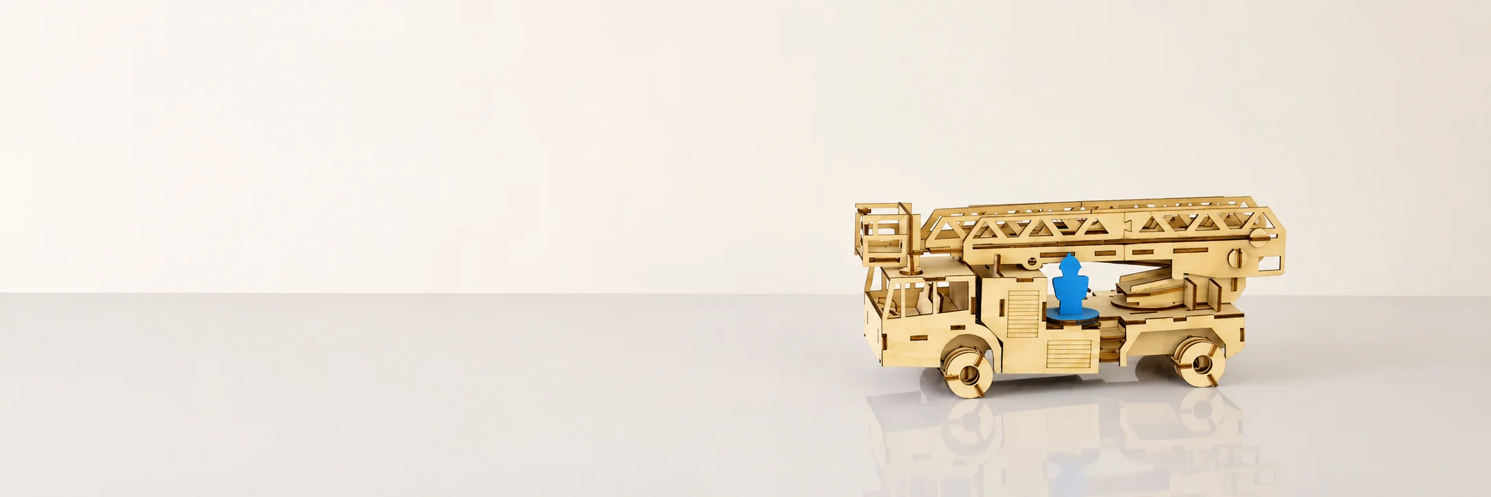 Wooden Fire Truck