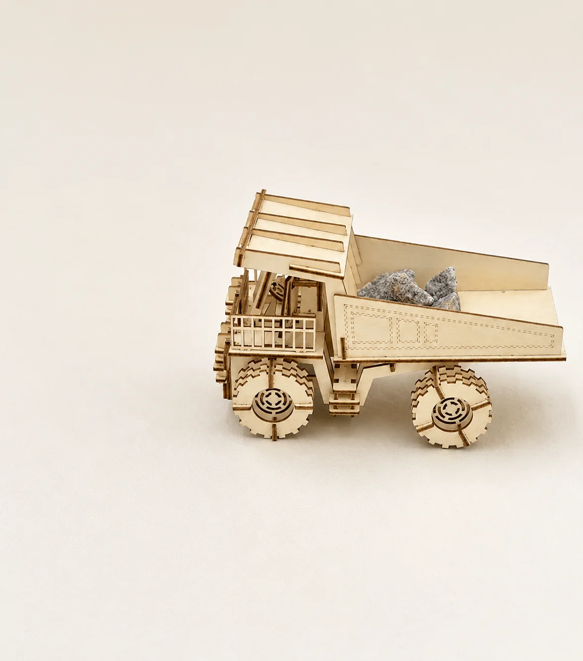 Wooden Mining Truck