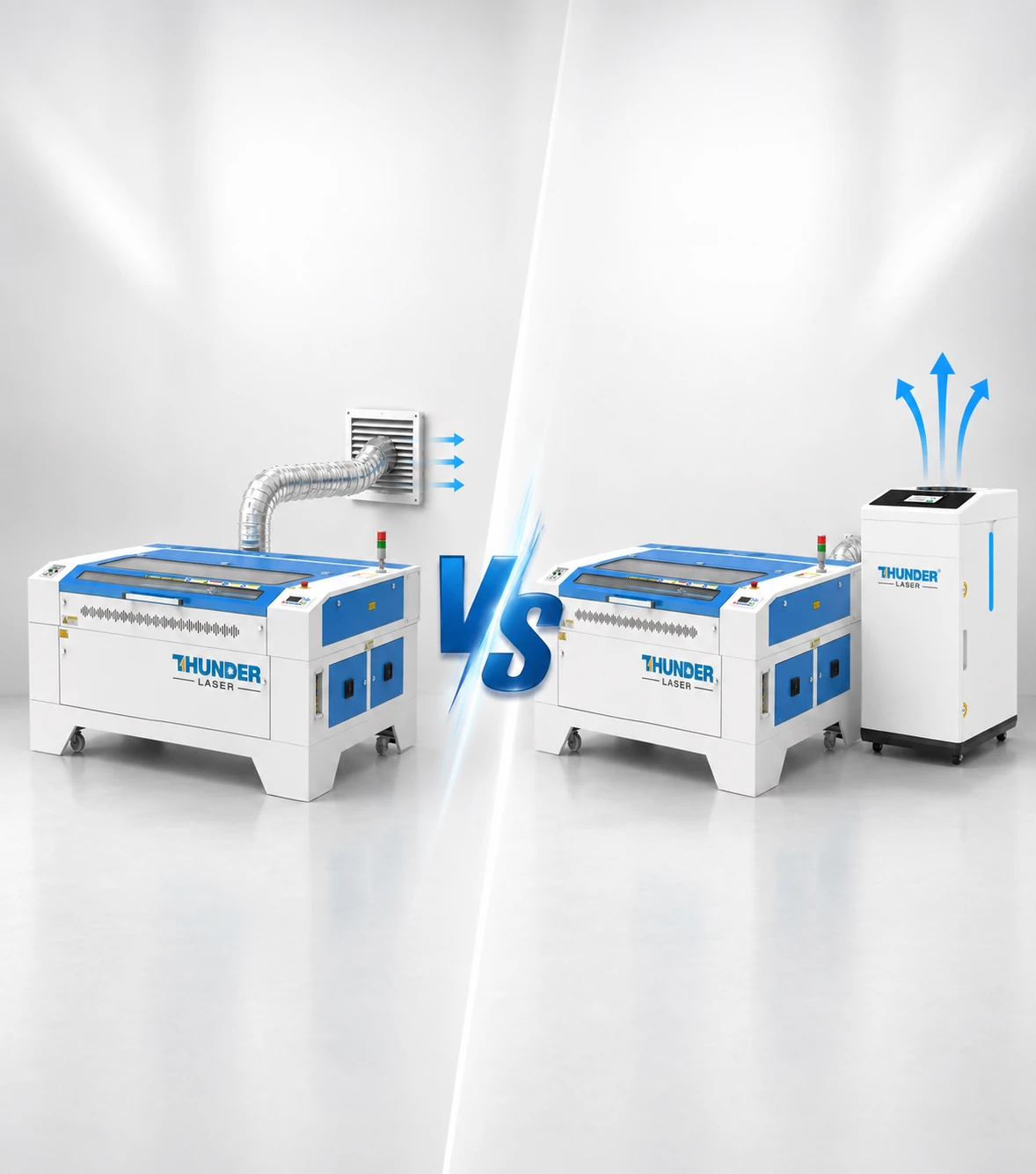Laser Cutter Venting Outside vs Fume Extractor: Best Ventilation Setup