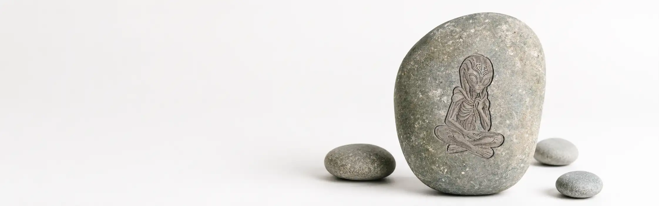 Marking Alien on Stones