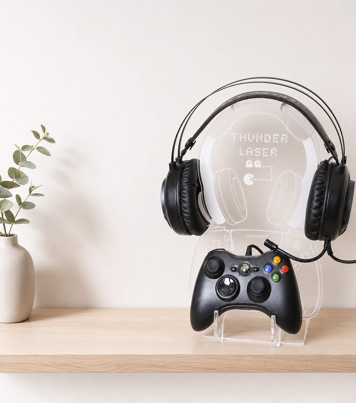 2-in-1 Headset & Controller Stand