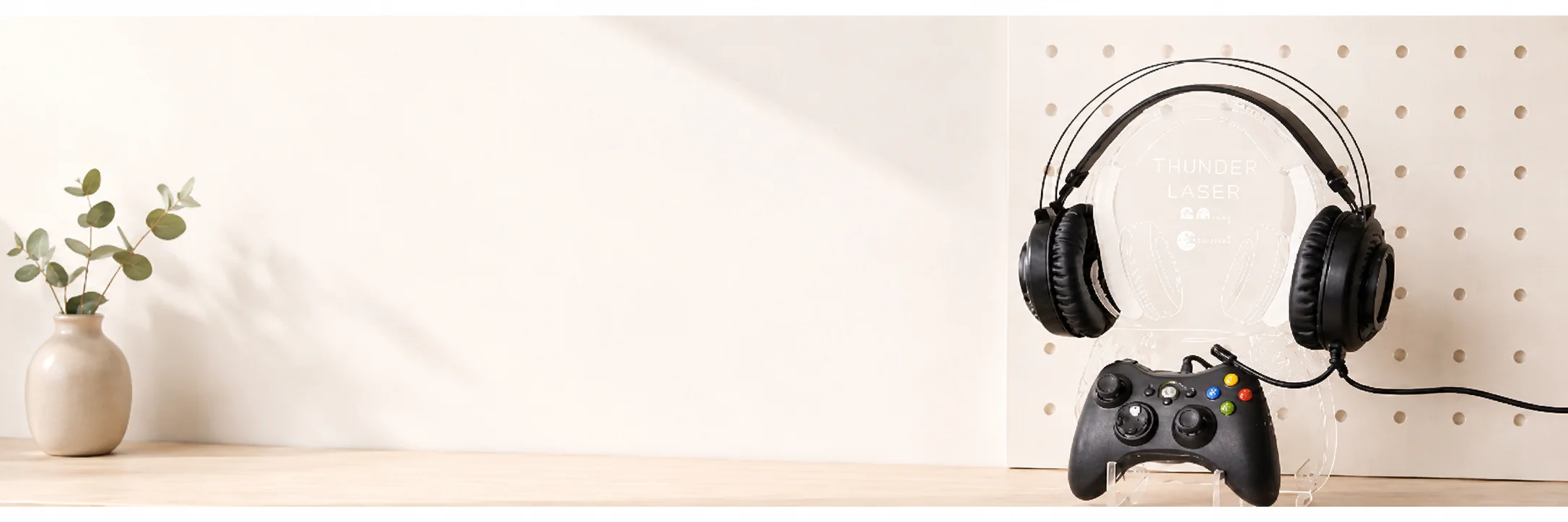 2-in-1 Headset & Controller Stand
