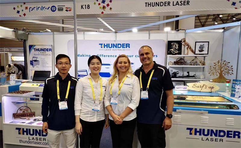 Image of Thunderlaser China and Australia teams