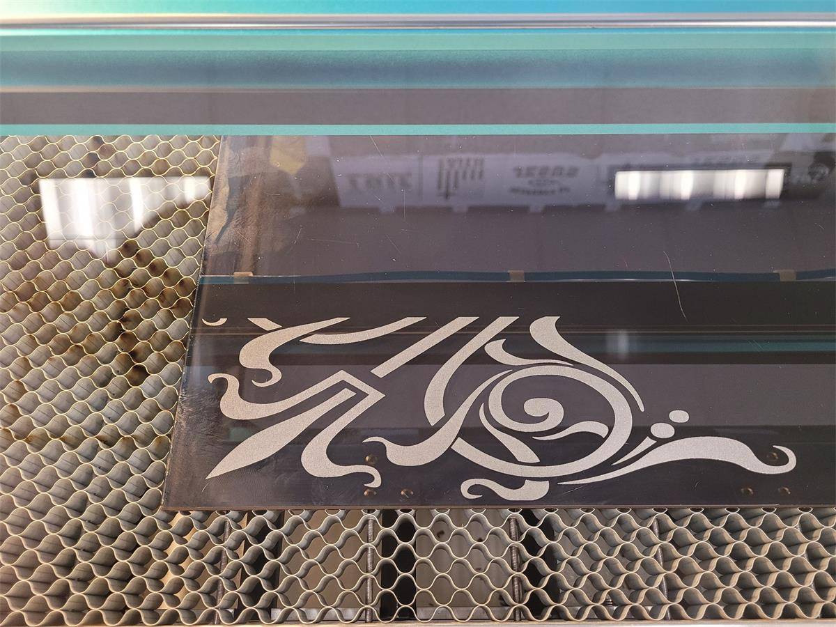 laser etching glass