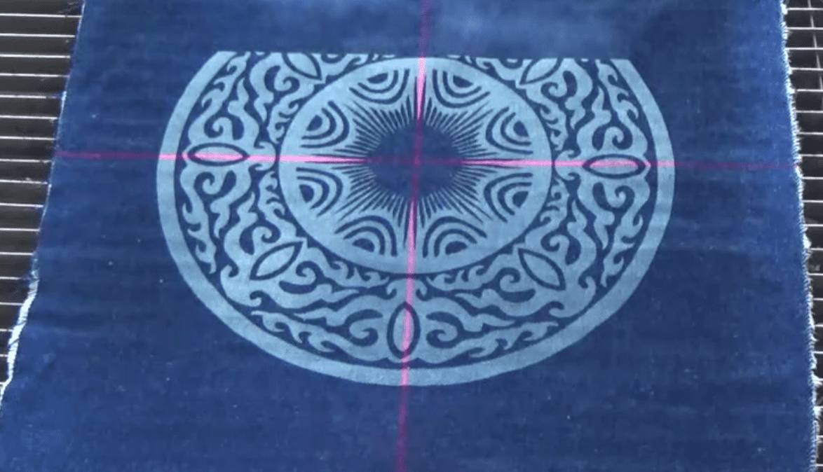 laser etching denim