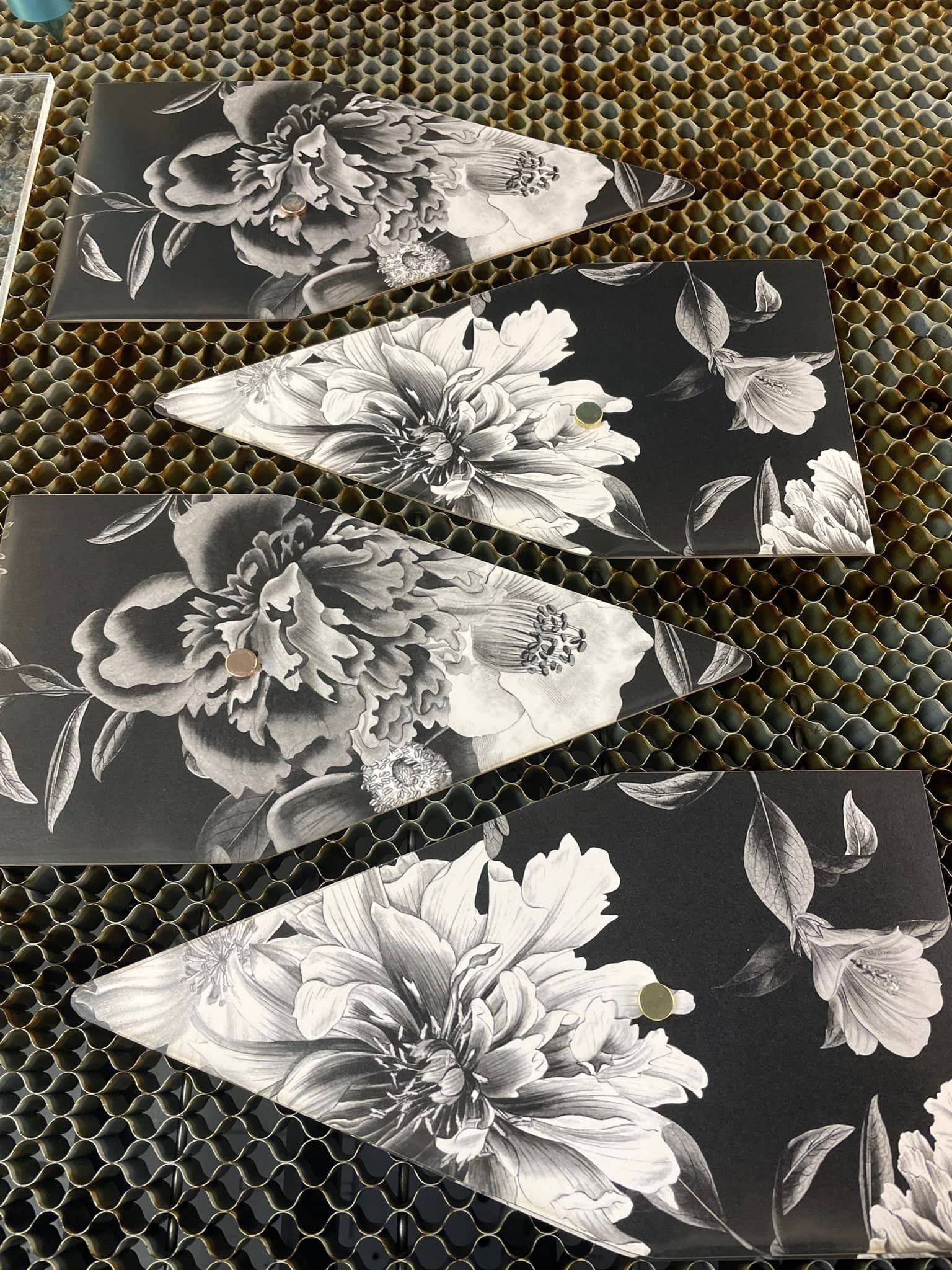 laser paper etching