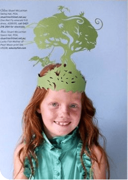 laser paper hat