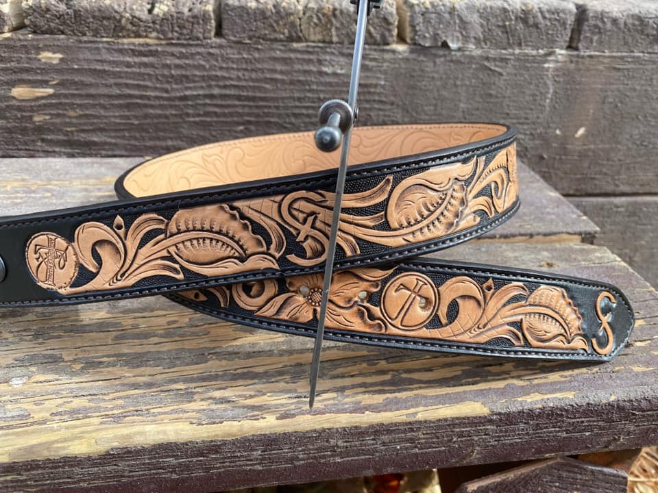 leather cutting belt