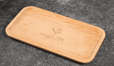 wooden tray cover