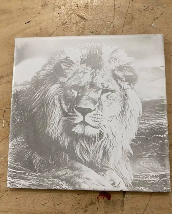 laser engraving marble