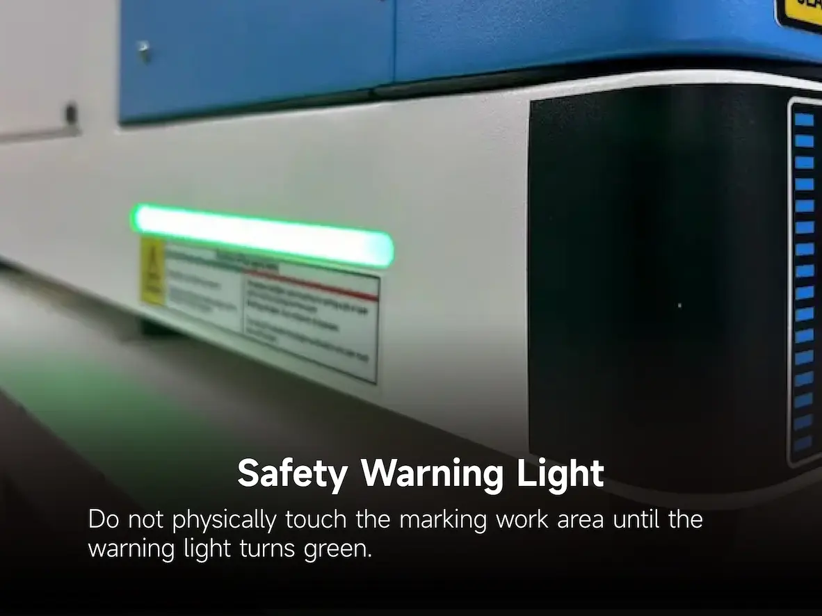 laser safety warning light