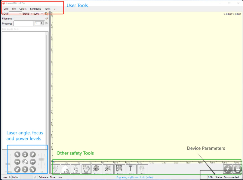 LightBurn software