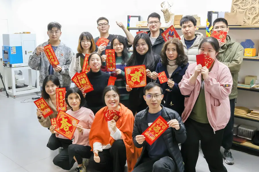 chinese new year thunder laser