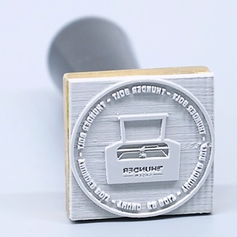 laser engraving rubber stamp cover