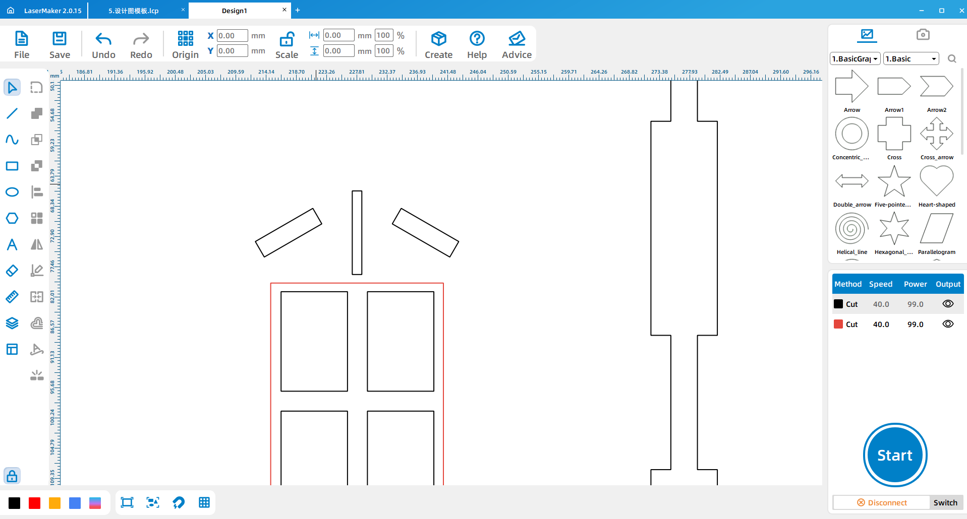 Draw the Window and Door Rims2