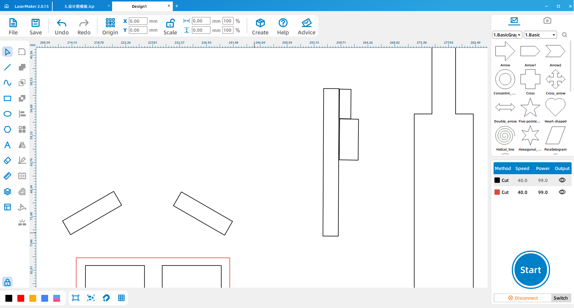 Draw the Window and Door Rims5