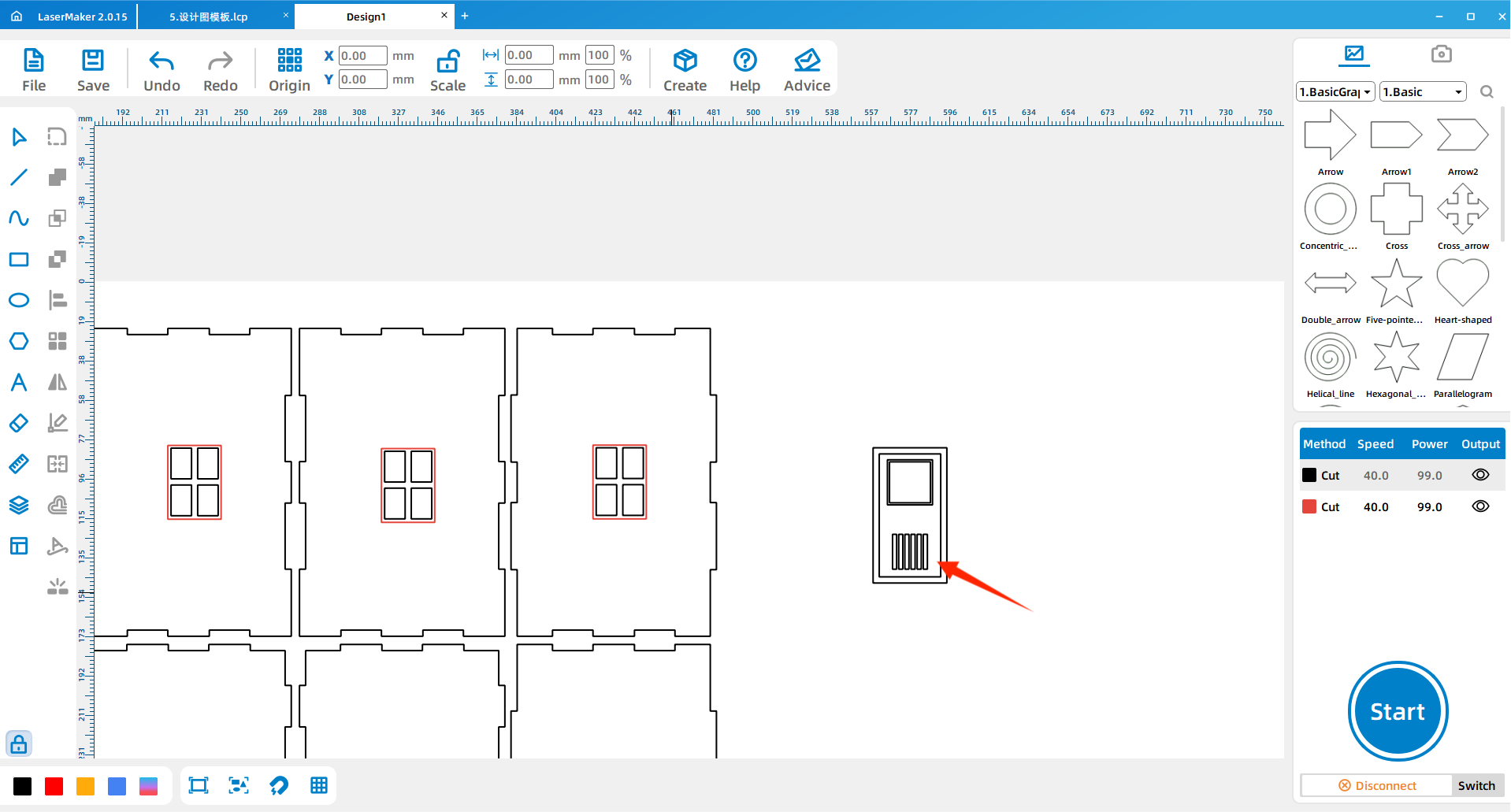 Draw the Windows and doors3