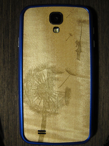 Laser engraved phone case Android