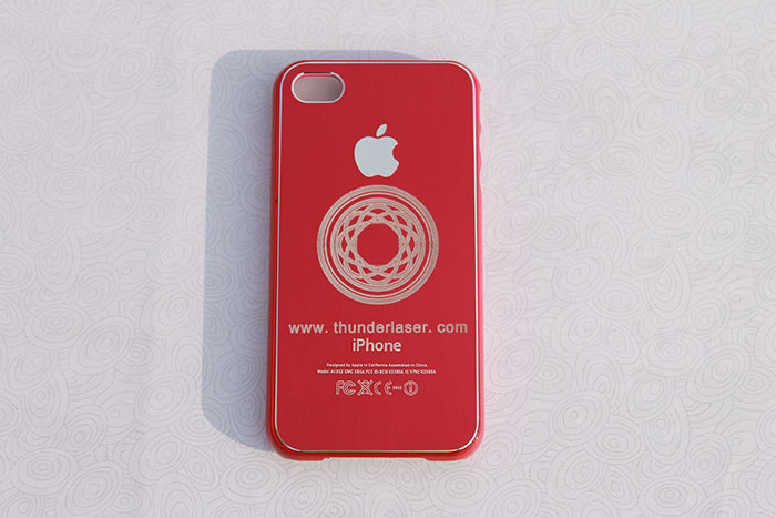 Metal Laser Engraved Phone Case
