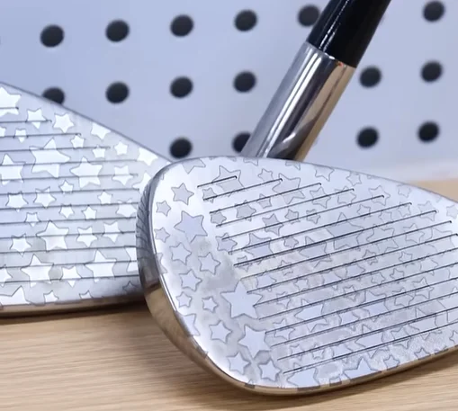 laser marking golf clubs show