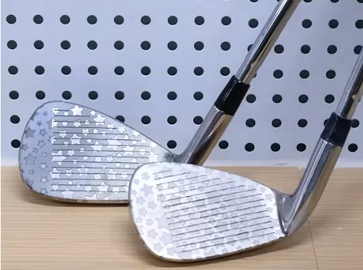 laser marking golf clubs