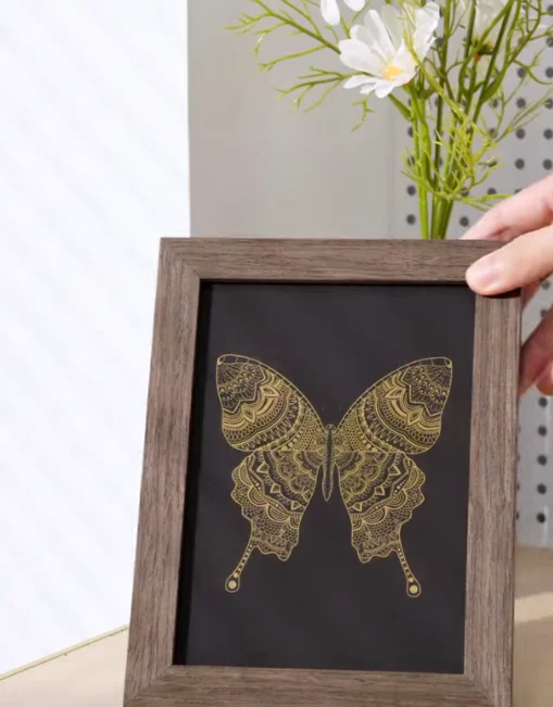 laser engraving scratch paper show