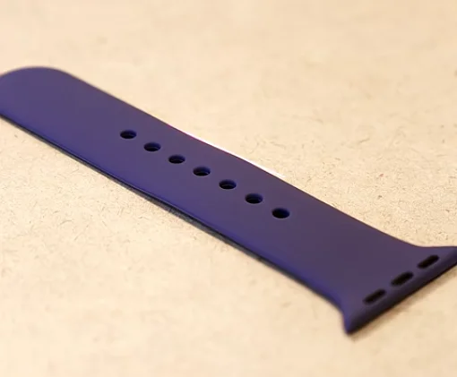 watch strap on laser mat