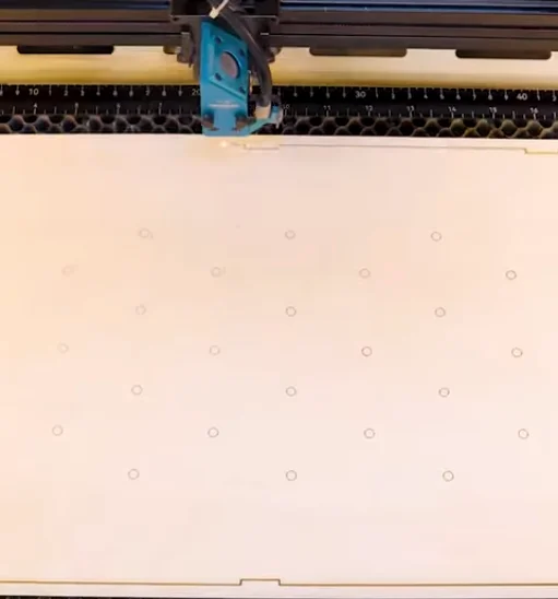 laser cutting plinko game
