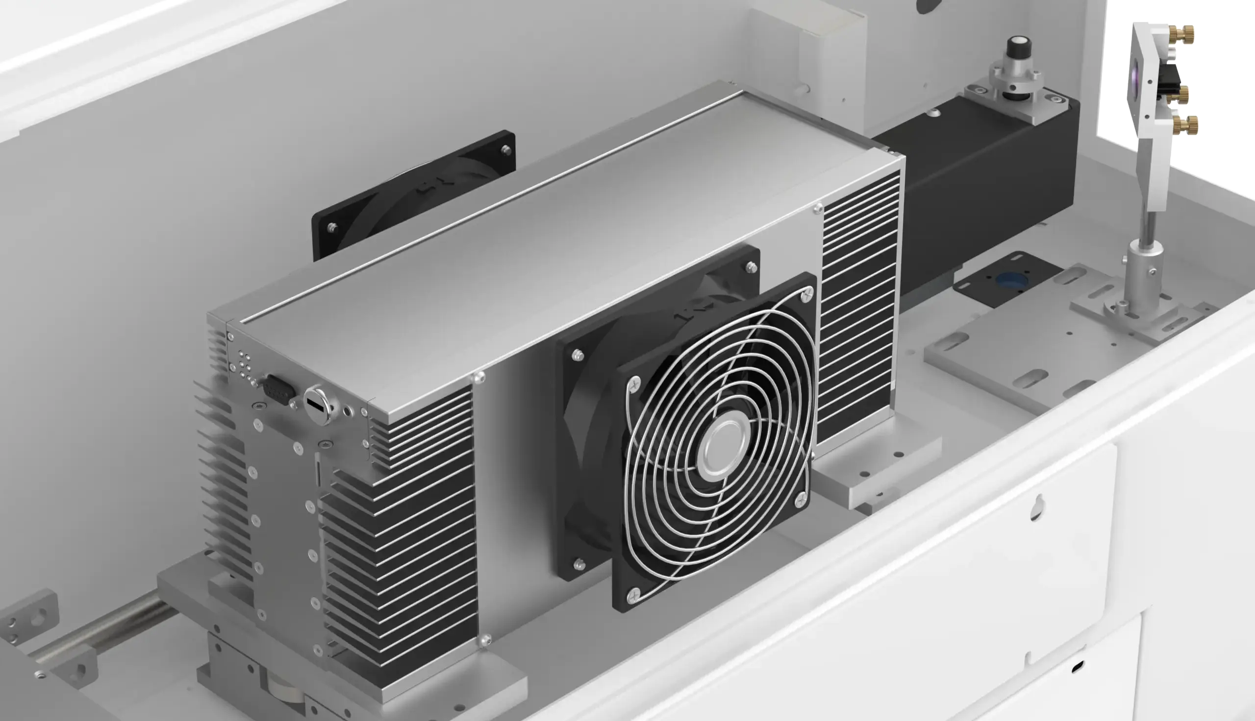 A sealed RF metal laser tube