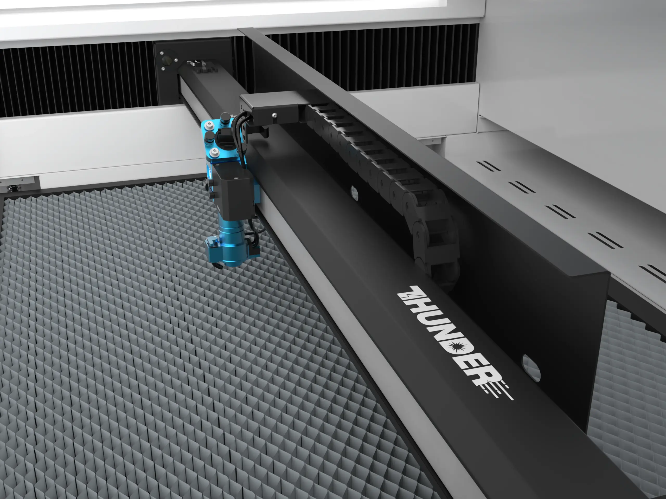 High precision rail in Thunder Laser Titan Machine