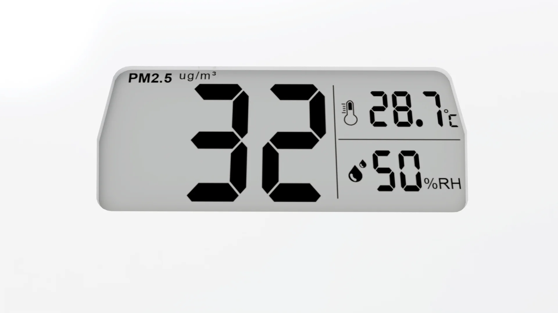 PM2.5 air monitoring system of Titan laser machine