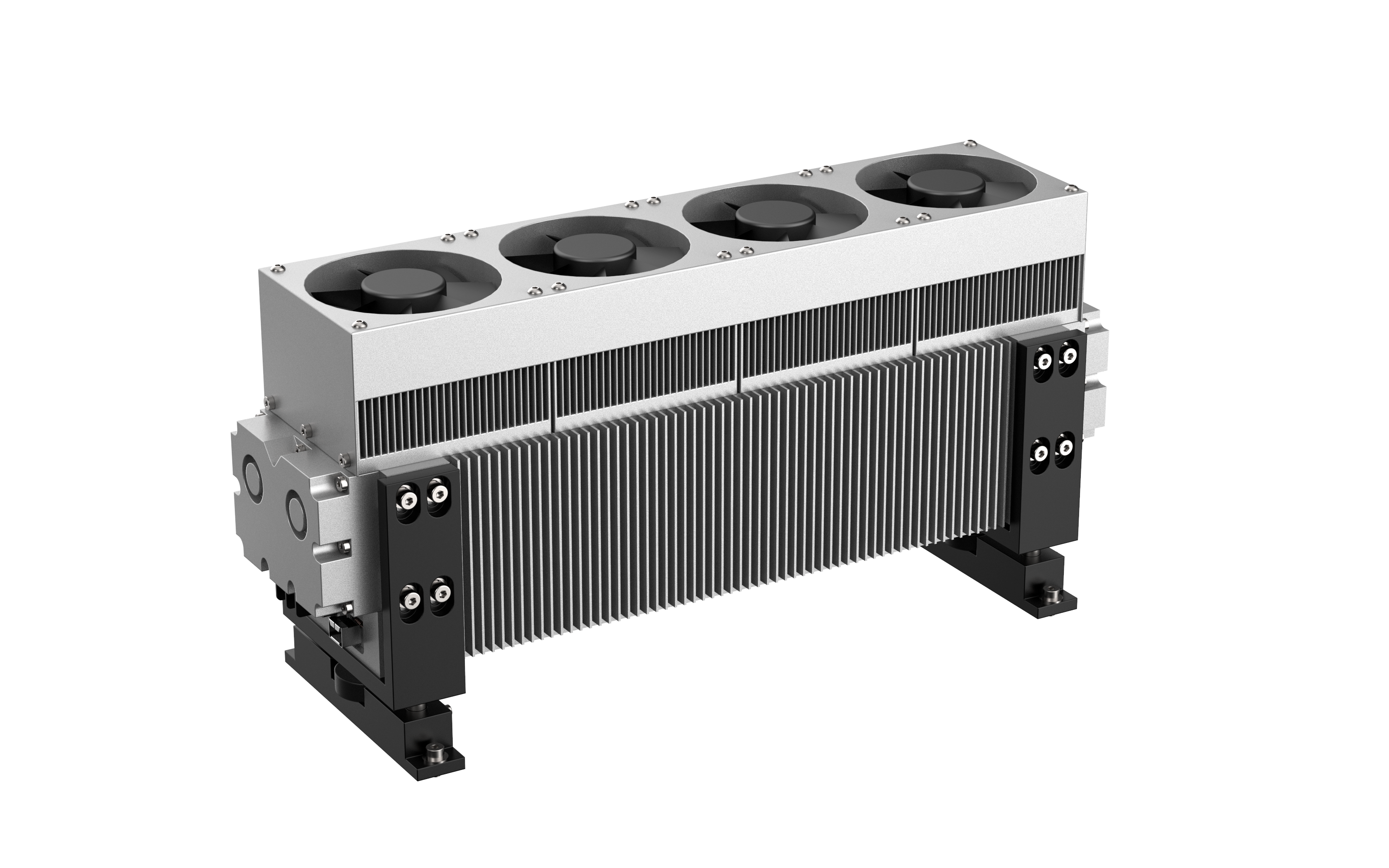 The RF laser tube is made all-metal, robust and strong