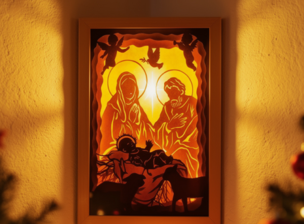 Laser Cut Candle Holder