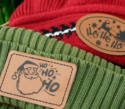 Laser Mark Personalized Christmas Hats