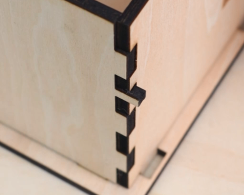 assemble the wooden tool box