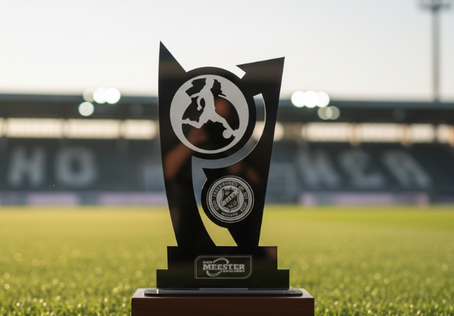 a perfect laser cut trophy