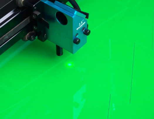 Laser cutting the christmas storage rack