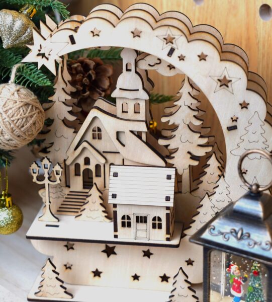 christmas desktop decor