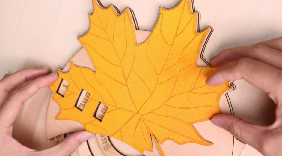 ASSEMBLE THE MAPLE CALENDAR