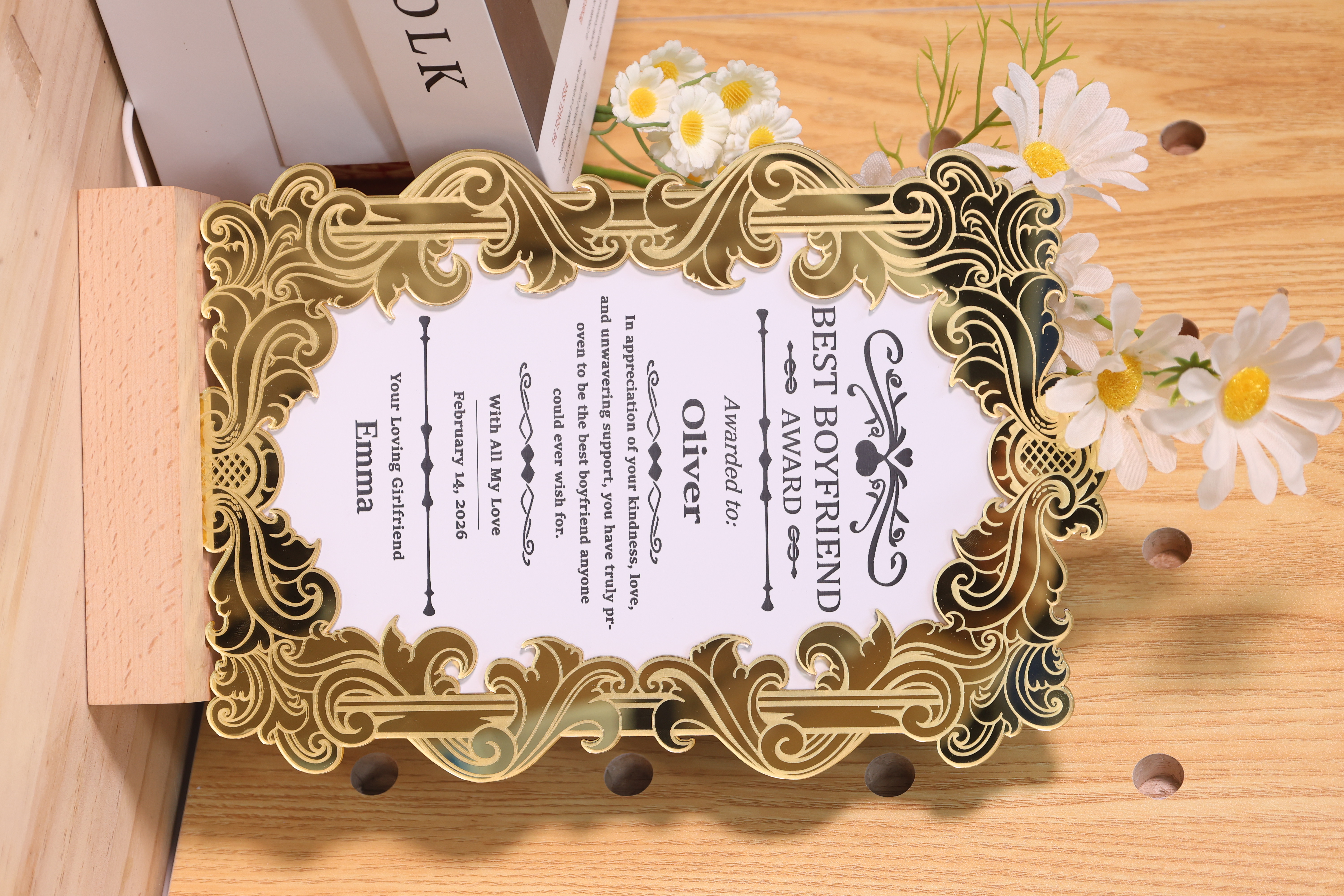 Best Boyfriend Certificate