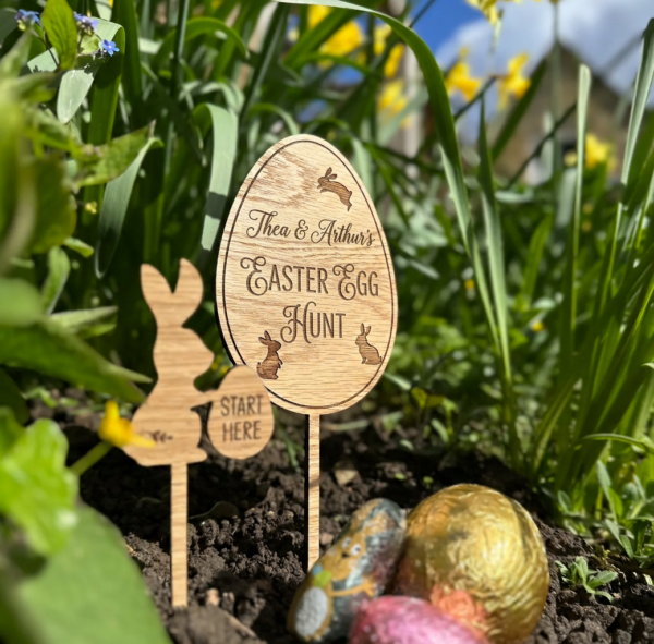 Laser Cut Easter Hunt Board