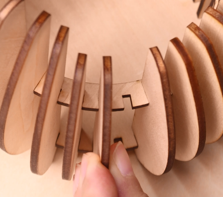 assemble piece by piece