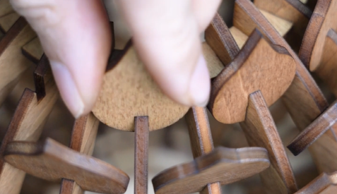 assemble the chanderlier