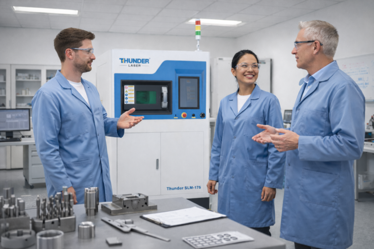 slm 3d printers in lab