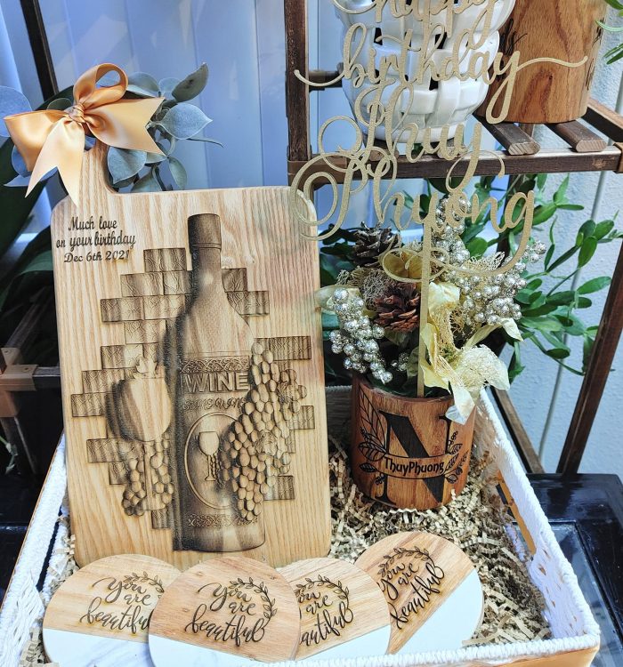 3D laser engraving birthday theme 3D laser engraving birthday theme