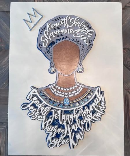 Color laser engraved Mother's Day gifts